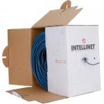 Cable Bobina Intellinet Cat 5e UTP 305Metros Color Azul 362344