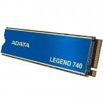 M.2 2280 SSD 250GB ADATA LEGEND 740 PCIe NVMe ALEG-740-250GCS