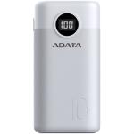 Bateria Adata P10000QCD 10000mAh Negro USB Power Bank Cargador Portatil AP10000QCD-DGT-CWH NEGRO