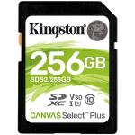 Memoria SD 256GB Kingston SDXC Clase 10 Canvas Select Plus SDS2/256GB