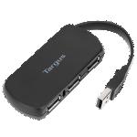 Hub USB TARGUS ACH114US Negro USB 2.0 4 puertos (ACH114US)