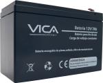 Batería de Reemplazo VICA 7 AH Negro 2 año(s) 12 V (7 AH)