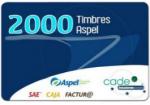 Timbres Fiscales ASPEL FACTE/2000 Electrónicos SAE 2000 timbres  FACTE/2000