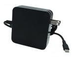 Adaptador de Corriente GENERICO USBC-65WB Negro Modelos tipo C 65W (AC-USBC-65WB)