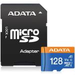Memoria MicroSD Adata 128GB SDXC Clase 10 A1 Con Adaptador AUSDX128GUICL10A1-RA1