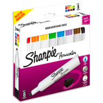 Marcador Acuacolor Sharpie Base Agua Estuche C/8 Pzas
