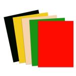 Papel cortado Eurocolors carta colores Arcoiris Festive paq c/100