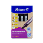 Marcador Pelikan Permanente 440 Color Negro C/10 Pzas
