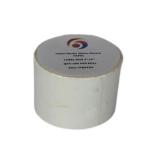 Papel Six Graphics Blanco Brillante Adhesivo Acrilico Respaldo 4 x 4" Core 1 380 Etiquetas por Rollo