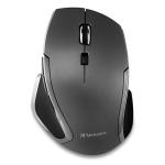 Mouse Verbatim inalámbrico Deluxe notebook 6 botones  LED - Grafito