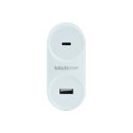 Cargador  Mobifree Cargador de pared USB y Tipo C  Mobifree Cargador de pared USB y Tipo C  Pared (MB-923354)