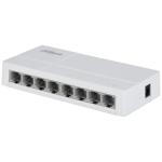 SWITCH DAHUA DH-SF1008L SWITCH DE ESCRITORIO CON 8 PUERTOS FAST ETHERNET (10/100 MBPS) / DISEÑO COMPACTO DE CAPA 2 / CAPACIDAD DE SWITCHING DE 1.6 GBPS / VELOCIDAD DE REENVÍO DE PAQUETES DE 1.19 MPPS / IDEAL PARA REDES EFICIENTES Y COMPACTAS (DH-SF1008L)