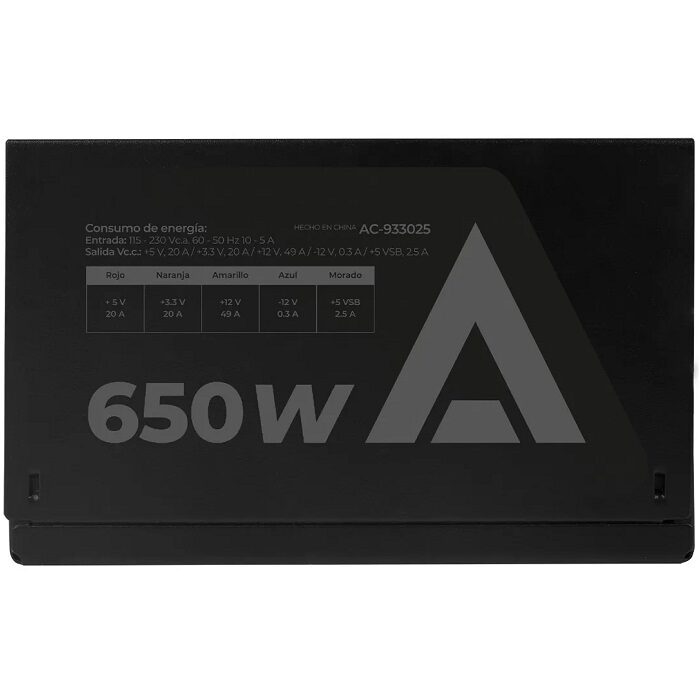 Fuente De Poder Acteck FS650 Blazer SFX Slim 650W AC-933025 ...