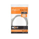 Cable de Conexión Red Nexxt Solutions Cat6 3mts UTP Multifilar con Revestimiento Tipo CM Color Gris
