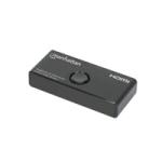 Switch HDMI Manhattan 207997 3x HDMI Hembra Negro 207997