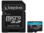 Memoria Micro SD Kingston Canvas Go! Plus 512GB Clase 10 SDCG4/512GB