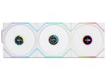 Kit de 3 Ventiladores Magnéticos Lian Li UNI FAN TL 120mm LCD Inalámbricos Blanco 12TLLCD1W3W.00
