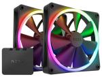Kit de 2 ventiladores NZXT F140 RGB 140mm Negro RF-R14DF-B1