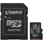 Memoria MicroSD 512GB Kingston Canvas Select Plus SDXC UHS-I Clase 10 Con Adaptador SDCS3/512GB
