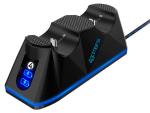 Soporte de carga doble 4Gamers para PlayStation 5 negro UGS-V1-BLK-4G