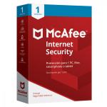 Antivirus McAfee Internet Security para 1 dispositivo por 1 año MIS00LNR1RP1
