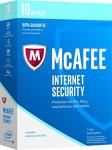Antivirus McAfee Internet Security para 3 usuarios por 1 año MIS00LNR3RP1