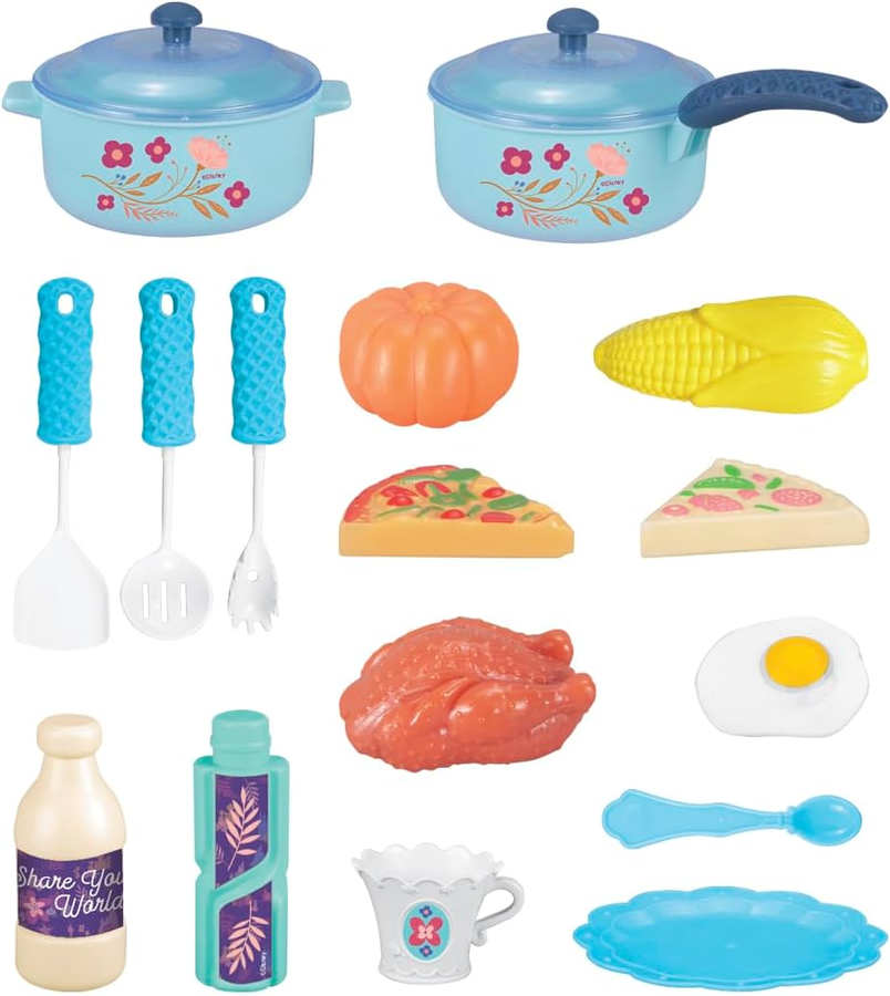 Cocinita Toy Shock Disney Princesas con luz y sonido y 18 piezas Rosa ...
