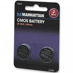 2 Baterias Manhattan CMOS CR2032 3V Litio 432528