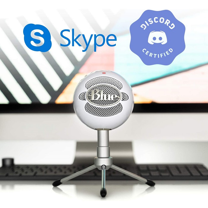 Blue Microphones Snowball ICE Micrófono para Grabación y Transmisión en PC