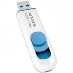Memoria Flash USB Adata C008 16GB Blanco-Azul AC008-16G-RWE