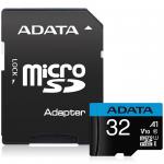 Memoria MicroSD 32GB Adata Premier SDHC UHS-I Clase 10 Con Adaptador AUSDH32GUICL10A1-RA1