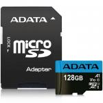 Memoria MicroSD Adata 128GB SDXC Clase 10 A1 Con Adaptador AUSDX128GUICL10A1-RA1