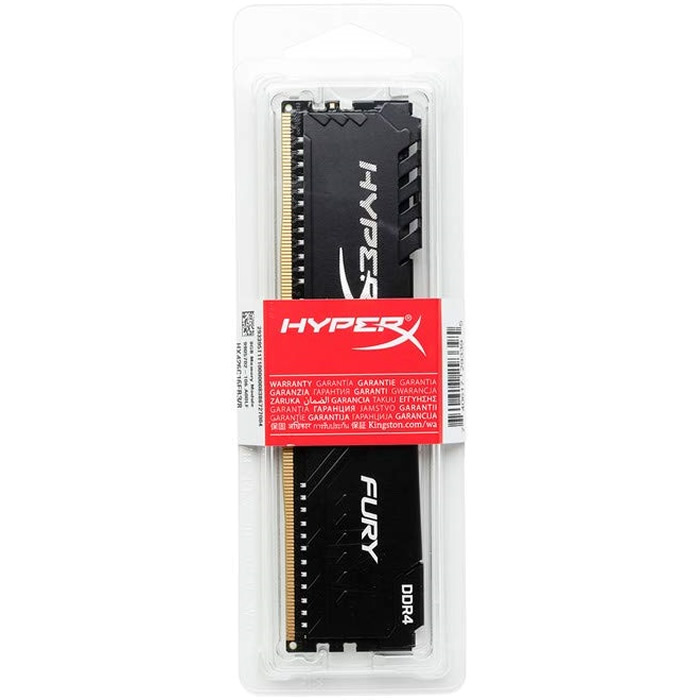 DDR4 Kingston Fury 2400MHz 16GB PC4-19200 Negra HX424C15FB4/16 | XtremeTecPc.com