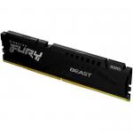 Memoria Ram DDR5 Kingston Fury Beast 4800MHz 16GB PC5-38400 Negra KF548C38BB-16
