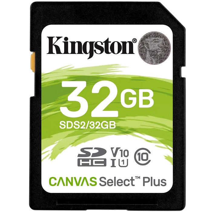 Memoria SD 32GB Kingston SDHC Clase 10 Canvas Select Plus SDS2/32GB