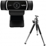 Camara Web Logitech C922 Pro Stream Webcam USB 1080P 30 FPS + Tripode