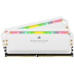Memorias Ram DDR4 Corsair Dominator Platinum RGB 3200MHz 16GB PC4-25600 Kit 2x8 Blancas CMT16GX4M2C3200C16W
